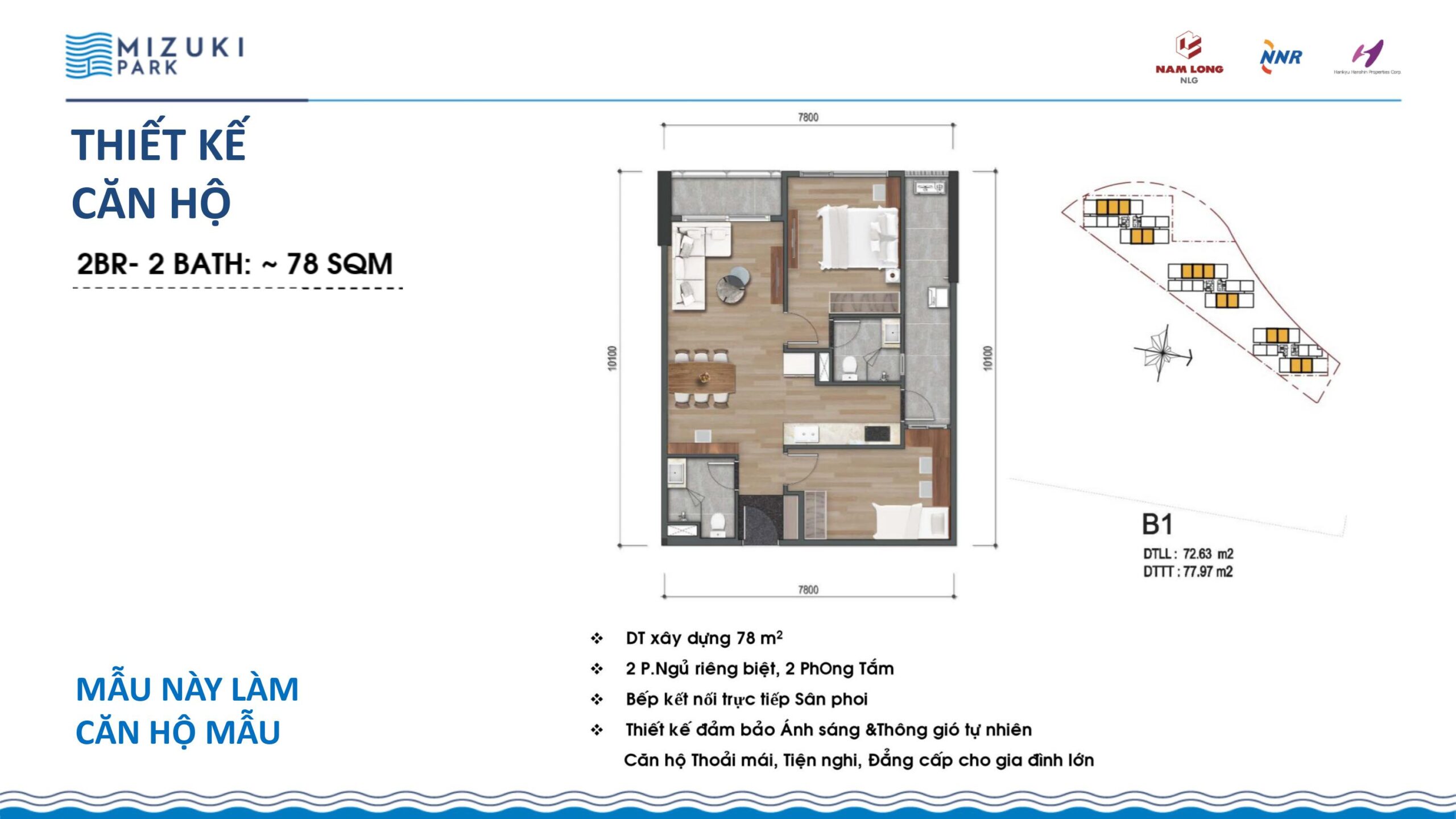 Khu căn hộ Mizuki Park