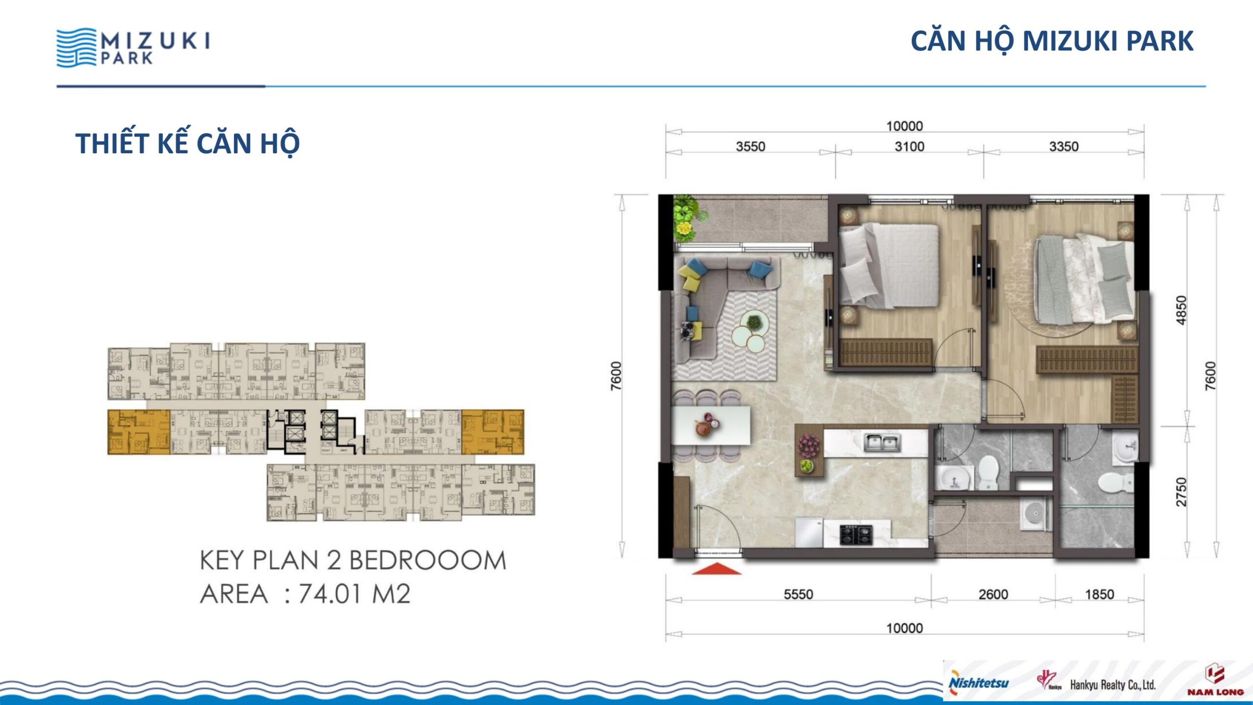 Khu căn hộ Mizuki Park